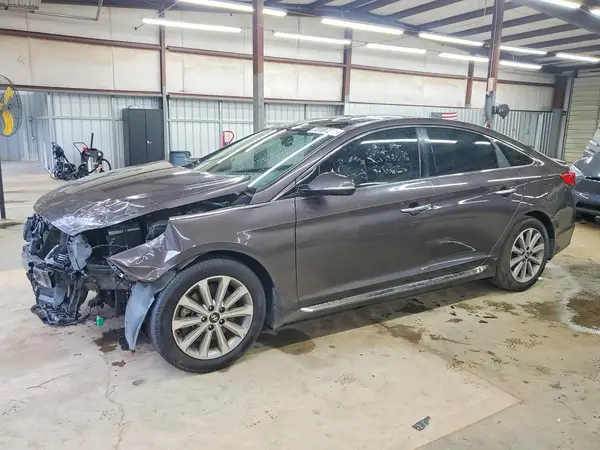 5NPE34AF7GH405342 Hyundai Sonata 2016 — daño Parte delantera, foto antes de reparar