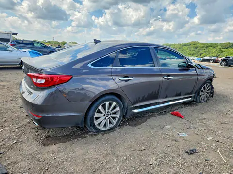 2017 HYUNDAI SONATA VIN 5NPE34AF8HH528892 фото 3