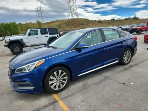 5NPE34AF1HH526630 — 2017 Hyundai Sonata, Tył (Rear End), zdjęć przed naprawą