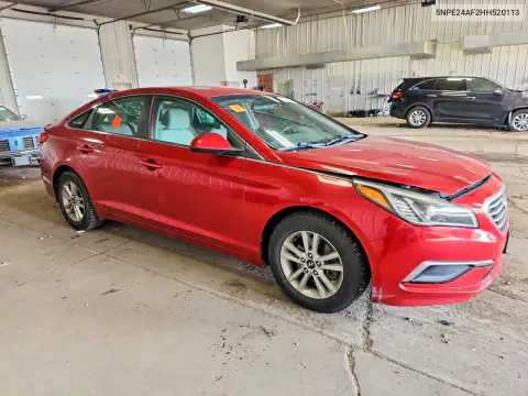 5NPE24AF2HH520113 — 2017 Hyundai Sonata, фото 4 з Copart, Задня частина