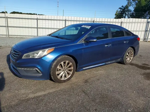 5NPE34AF2HH487529 Hyundai Sonata 2017 — повреждение Передняя часть, фото до ремонта
