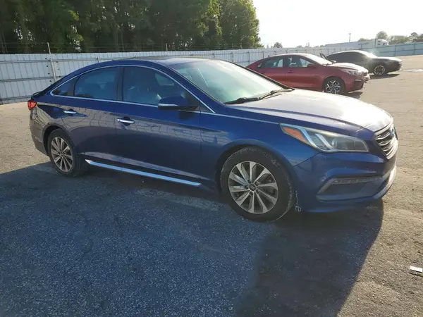 5NPE34AF2HH487529 — 2017 Hyundai Sonata, фото 4 с аукциона Copart 13.10.2026, Передняя часть