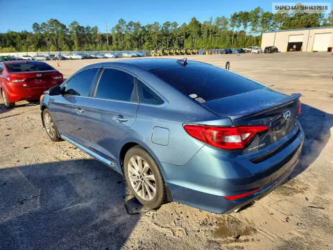 2017 Hyundai Sonata Sport VIN 5NPE34AF5HH437918 фото 2