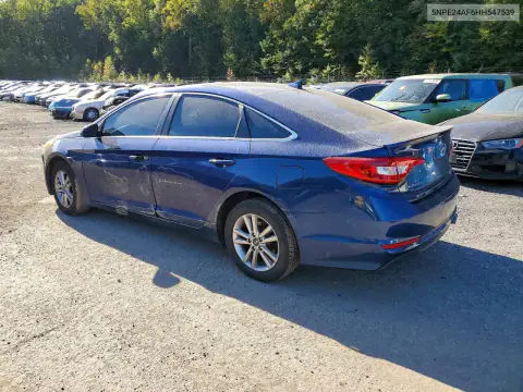 5NPE24AF6HH547539 — 2017 Hyundai Sonata, photo 2 from Copart 27.10.2026, Side