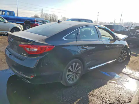 2017 HYUNDAI SONATA VIN 5NPE34AF7HH522033 фото 3