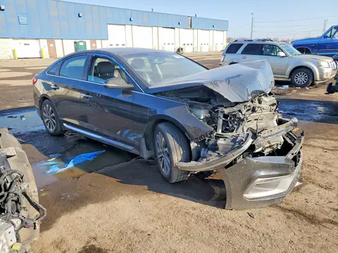 2017 HYUNDAI SONATA VIN 5NPE34AF7HH522033 фото 4