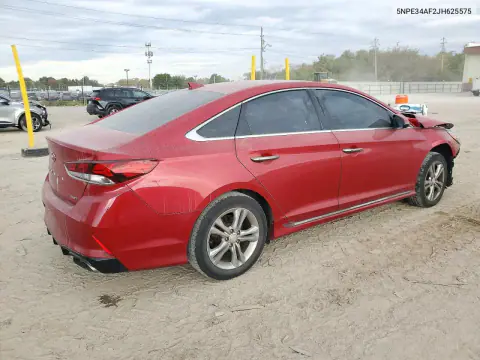 2018 Hyundai Sonata VIN 5NPE34AF2JH625575 фото 3