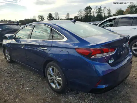 5NPE34AF5JH715352 — 2018 Hyundai Sonata, photo 2 from Copart, Front end