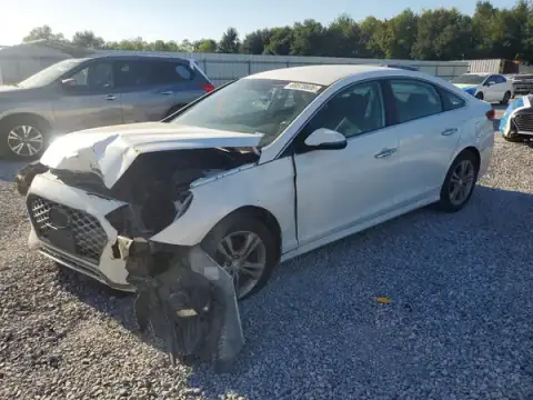 5NPE34AF4KH785930 — 2019 Hyundai Sonata, ПЕРЕДНЯЯ ЧАСТЬ (Front End), фото до ремонта