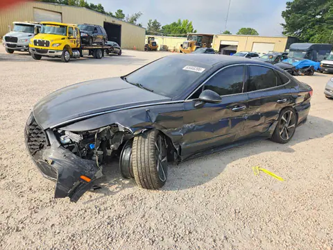 5NPEJ4J23MH107093 — 2021 Hyundai Sonata, Передняя часть (Front End), фото до ремонта