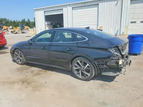 5NPEJ4J26MH084795 — 2021 Hyundai Sonata, photo 2 from Copart, Rear end