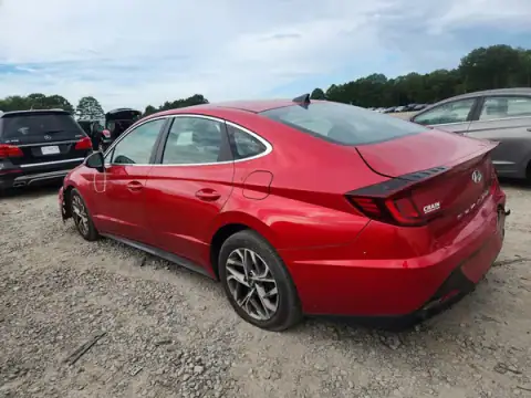 5NPEL4JA3MH090670 — 2021 Hyundai Sonata, photo 2 from Copart, Rear end