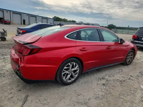5NPEL4JA3MH090670 — 2021 Hyundai Sonata, photo 3 from Copart, Rear end