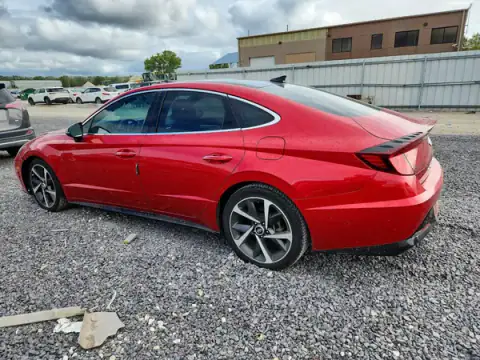 5NPEJ4J2XMH089367 — 2021 Hyundai Sonata, photo 2 from Copart, Front end