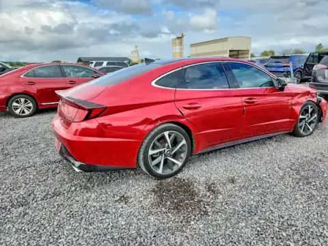 5NPEJ4J2XMH089367 — 2021 Hyundai Sonata, photo 3 from Copart, Front end