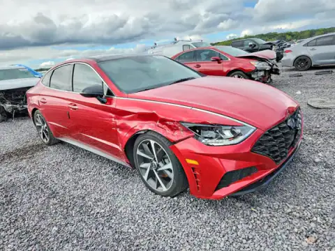5NPEJ4J2XMH089367 — 2021 Hyundai Sonata, photo 4 from Copart, Front end