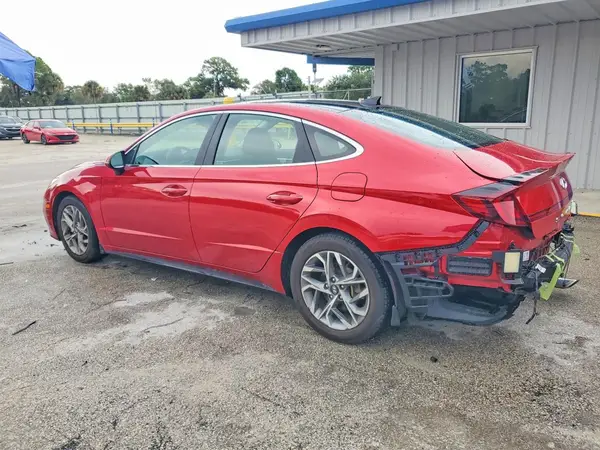 5NPEF4JA1MH103648 — 2021 Hyundai Sonata, photo 2 from Copart 07.10.2026, Rear end
