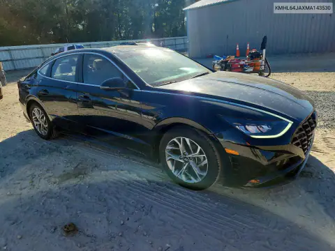 KMHL64JAXMA143530 — 2021 Hyundai Sonata, foto 4 de Copart, Parte trasera