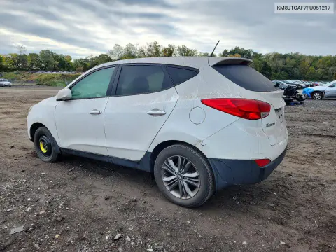 2015 Hyundai Tucson Gls VIN KM8JTCAF7FU051217 фото 2