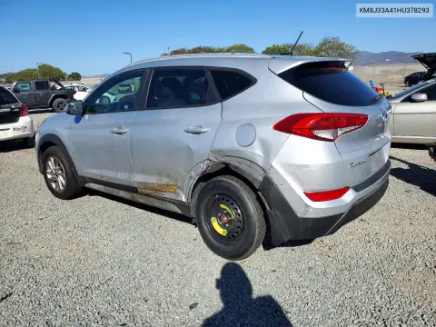 KM8J33A41HU378293 — 2017 Hyundai Tucson, photo 2 from Copart 20.10.2026, Rear end