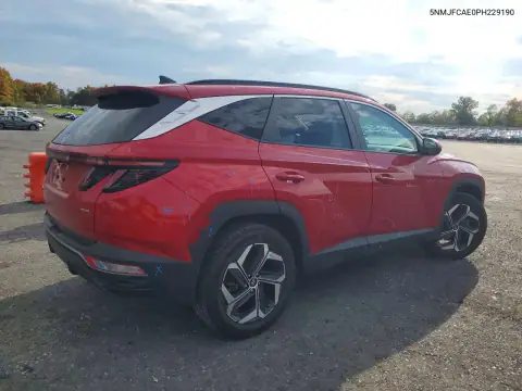 5NMJFCAE0PH229190 — 2023 Hyundai Tucson, ფოტო 3, Copart, წინა ნაწილი