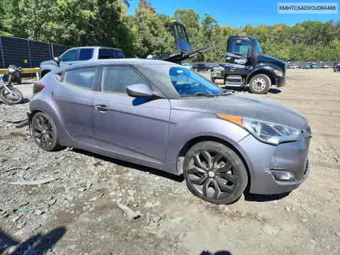 2012 Hyundai Veloster Base VIN KMHTC6ADXCU084488 фото 4