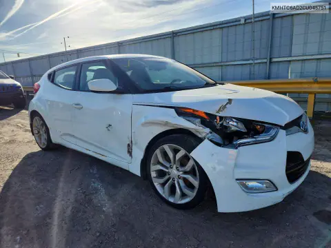 2012 Hyundai Veloster Base VIN KMHTC6AD2CU045751 фото 4