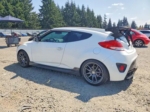 KMHTC6AE4GU271093 — 2016 Hyundai Veloster, фото 2 с аукциона Copart 13.10.2026, Механические повреждения
