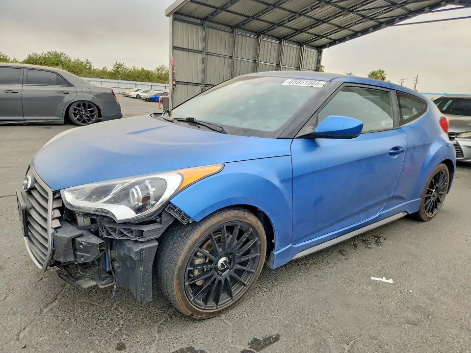 2016 Hyundai Veloster VIN KMHTC6AE3GU257539 фото 1