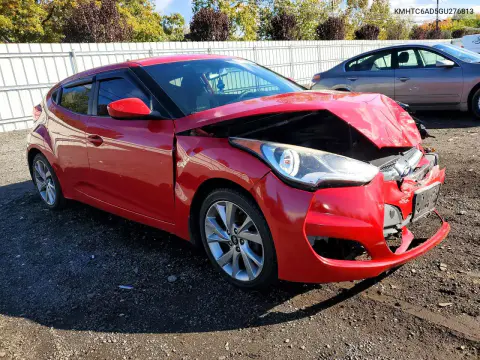 2016 Hyundai Veloster Base VIN KMHTC6AD5GU276813 фото 4