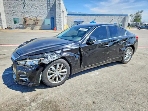JN1CV7AP4HM642425 — 2017 Infiniti Q50, Передняя часть (Front End), фото до ремонта