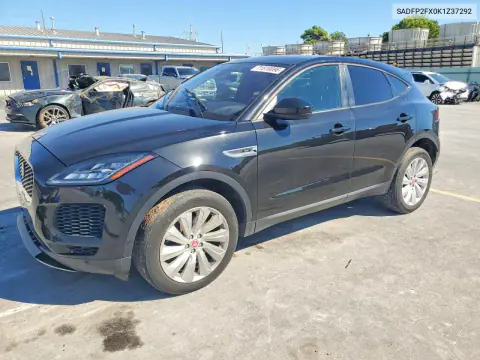 2019 Jaguar E-Pace Se VIN SADFP2FX0K1Z37292 фото 1