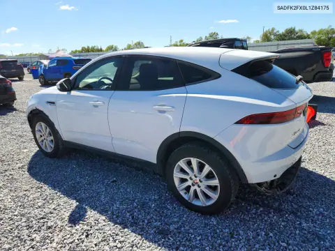 2020 Jaguar E-Pace VIN SADFK2FX0L1Z84175 фото 2
