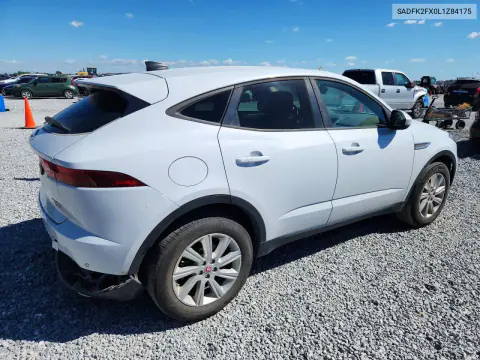 2020 Jaguar E-Pace VIN SADFK2FX0L1Z84175 фото 3