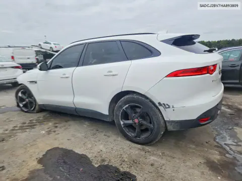 2017 Jaguar F-Pace Premium VIN SADCJ2BV7HA893809 фото 2