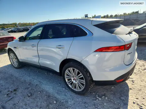 2018 Jaguar F-Pace Portfolio VIN SADCN2EV1JA242827 фото 2