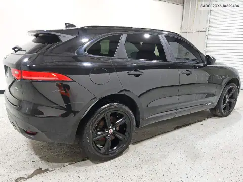 SADCL2GX6JA329434 — 2018 Jaguar F-Pace, фото 3 с аукциона Copart 20.10.2026, Разукомплектован
