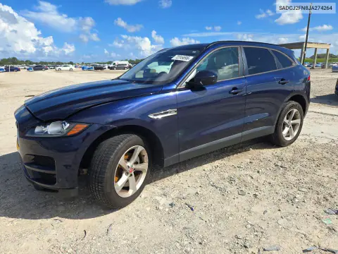 2018 Jaguar F-Pace Premium VIN SADCJ2FN8JA274264 фото 1
