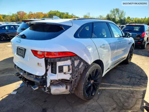 2019 Jaguar F-Pace S VIN SADCM2FV9KA392090 фото 3