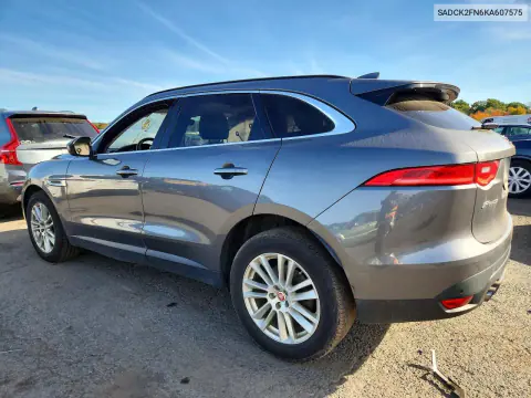 2019 Jaguar F-Pace Prestige VIN SADCK2FN6KA607575 фото 2