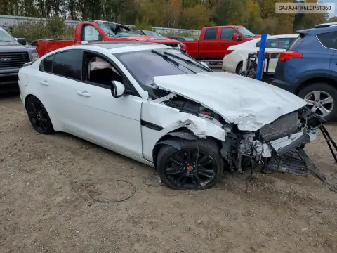 SAJAJ4FX6LCP61360 — 2020 Jaguar XE, фото 4 с аукциона Copart, ПЕРЕДНЯЯ ЧАСТЬ