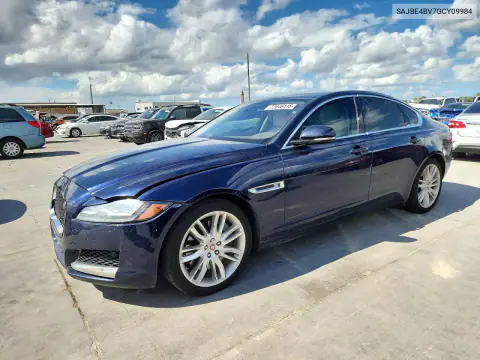 SAJBE4BV7GCY09984 — 2016 Jaguar XF, Передняя часть, фото до ремонта