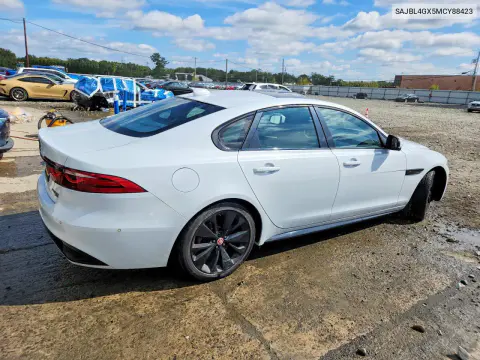 2021 Jaguar Xf R-Dynamic Se VIN SAJBL4GX5MCY88423 фото 3