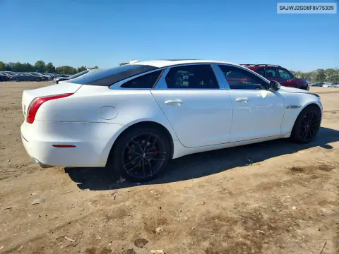 SAJWJ2GD8F8V75339 — 2015 Jaguar XJ, фото 3 с аукциона Copart 21.10.2026, Передняя часть