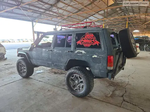 1998 Jeep Cherokee VIN 1J4FJ68S0WL219509 фото 2