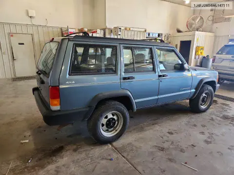 1998 Jeep Cherokee Se VIN 1J4FJ28S4WL147111 фото 3