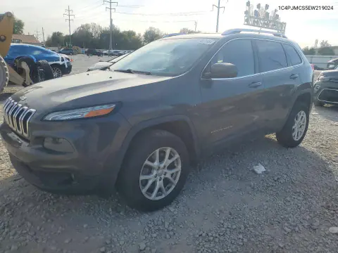 1C4PJMCS5EW219024 — 2014 Jeep Cherokee, Front end, before-repair photos