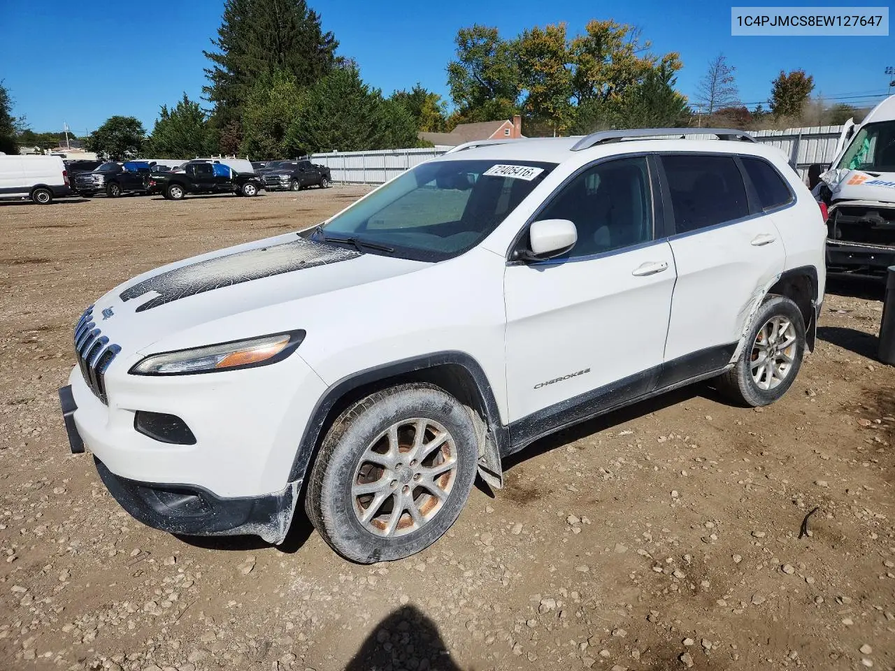 2014 Jeep Cherokee Latitude VIN 1C4PJMCS8EW127647 фото 1