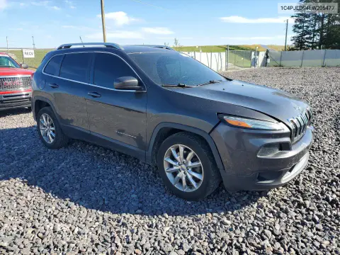 2014 Jeep Cherokee Limited VIN 1C4PJLDS4EW205477 фото 4