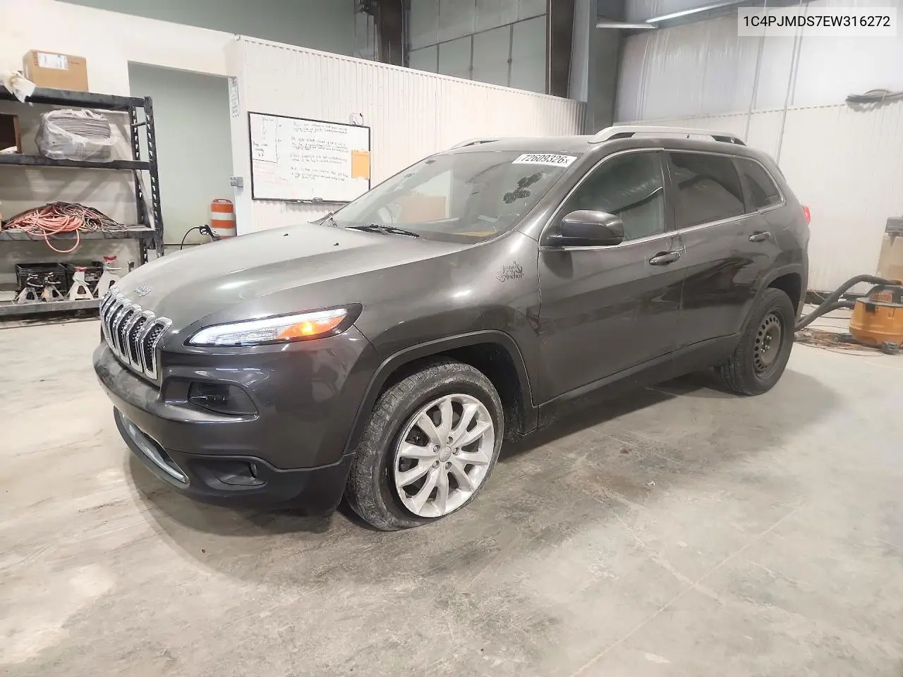 2014 Jeep Cherokee Limited VIN 1C4PJMDS7EW316272 фото 1